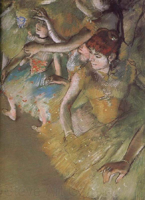 Edgar Degas ballerina  on the stage France oil painting art